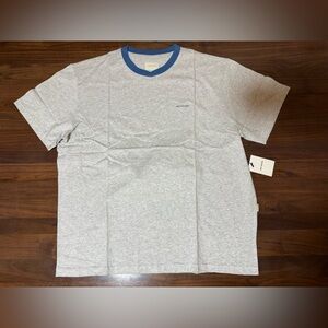 Aime Leon Dore ALD Marina Ringer Collar Tee Silver Mix (Grey) Size XL T-Shirt.